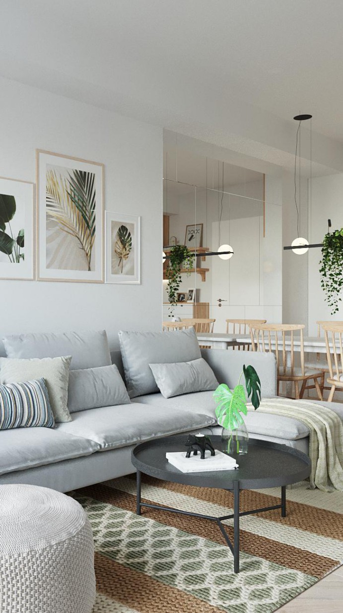 THIẾT KẾ NỘI THẤT CĂN HỘ HIỆN ĐẠI ĐƠN GIẢN